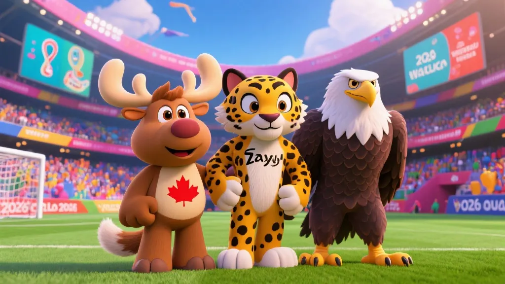 揭秘2026世界杯吉祥物：Maple、Zayu与Clutch背后的文化密码与狂欢寓意